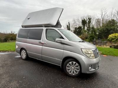 2005 NISSAN ELGRAND POP TOP AUTOMATIC CAMPERVAN FOR SALE