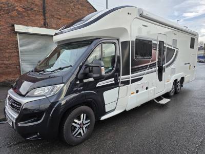 Swift Kon-Tiki 675 2019 Tag Axle Large Garage Tow Bar Habitation Air Con