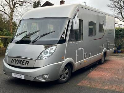 2009 HYMER B654 SL A-CLASS 4 BERTH FRENCH BED MOTORHOME FOR SALE