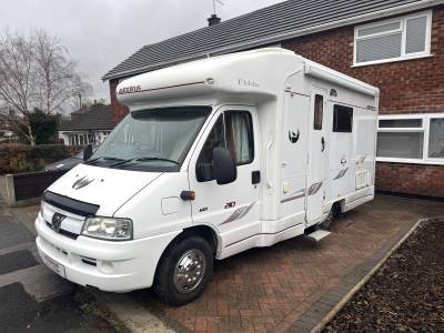 Elddis Autocirrus 210 2 Berth 2 Travel Seat Rear Washroom