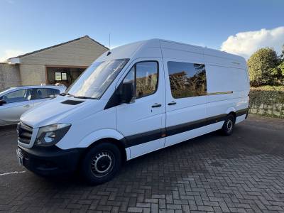 Mercedes Benz Sprinter LWB Professional Conversion RACE VAN FOR SALE 