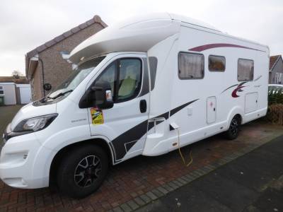 2016 4 berth 4 belt Eura Mobil Profila single beds