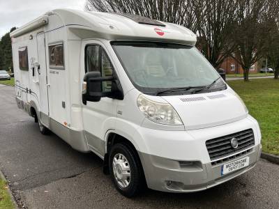 Burstner T700 Salano, 2009, 2 berth rear washroom coachbuilt motorhome