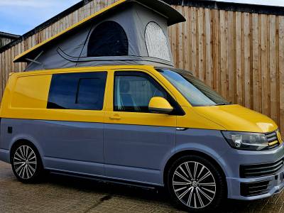 VW T6 pop top Welsh Coast camper 2017 4 berth 135k SWB