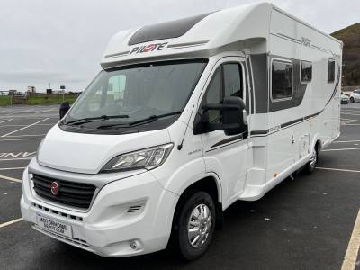 Pilote P746 Sensation, 4 berth, rear garage, island bed coachbuilt motorhome