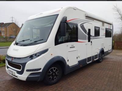 RollerTeam Pegaso 745 4 Berth U Shaped Rear Lounge 2019 Motorhome For Sale