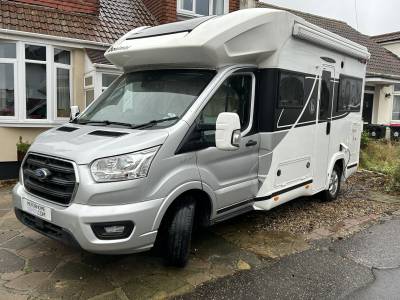 Benimar Tessoro T481 2021, Electric Drop-Down Bed, Tow Bar