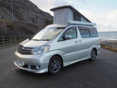 Toyota Alphard 4 Belt, 2 Berth, Automatic, Pop Top, Heater, Low Miles