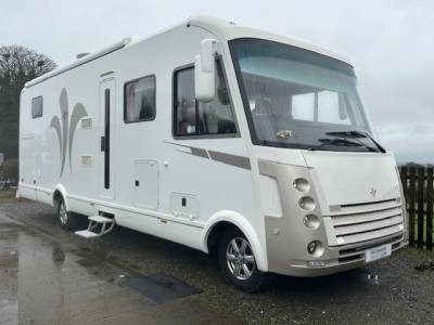 2012 NIESMANN BISCHOFF FLAIR 8000I AUTOMATIC A-CLASS MOTORHOME FOR SALE