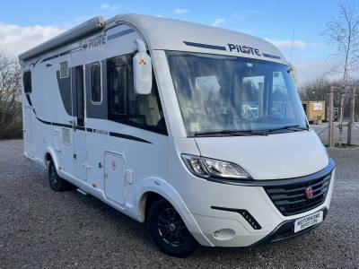 Pilote G700 Sensation, 2017, 4 berth rear garage single beds A class motorhome
