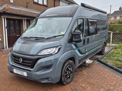 2021 Swift Select 144 3 Berth 4 Belt rear fixed bed Campervan