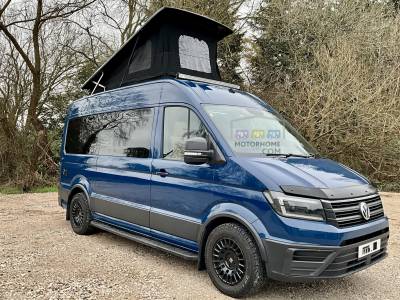 Volkswagen Crafter 4 Berth Pop Top Fixed Bed Campervan For Sale