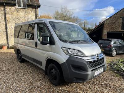 Citroen Relay Campervan 2.2L 2 Berth/Belt Double Bed Electric Hob Solar 142K
