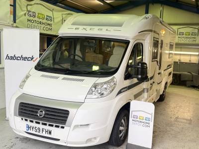 2009 Autotrail Excel 670 b 4 Berth 2 Travelling Belts Fixed Bed