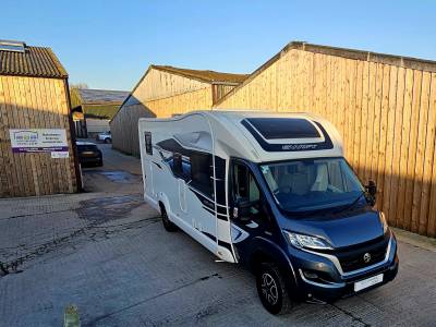 Swift Escape 694 motorhome 2022 4 berth/belts 4.5k miles 9 sp auto 3700kgs