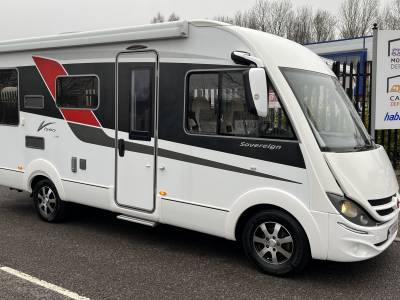 Burstner Sovereign Viseo i700, Automatic, 12912miles, 4-berth/4-belt | 