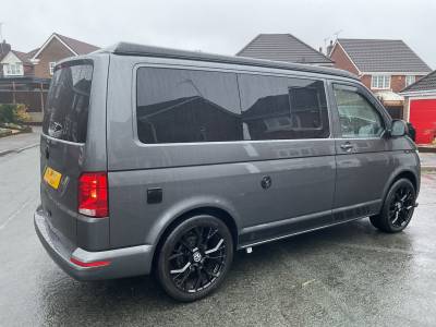 Volkswagen T6.1 T28 Highline Denby Camper conversion 4 berth pop top roof