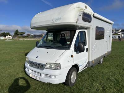 Hymer C546 Motorhome For Sale, 5 Berth, 6 Belts, Bike Rack