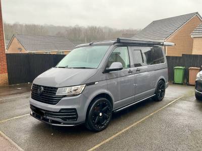 VW T6.1 Camper, 2021, 43k Miles, 4 Berth, 5 Belts