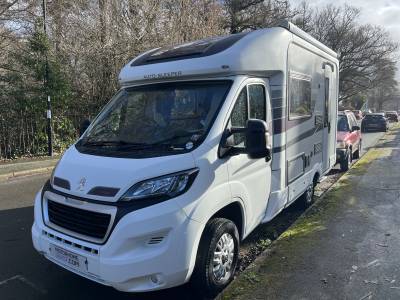 Auto-Sleeper Nuevo EK 2 Berth/Belt 34k Under 6m Off Grid Solar Tracker  Awning