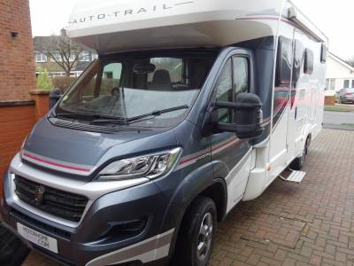Auto Trail Tribute T736G 2019 6 Berth 4 Belted Seats Rear Bed Motorhome For Sale
