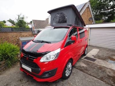 Ford Transit Campervan, Pop Top, Heater, 230v EHU, FSH