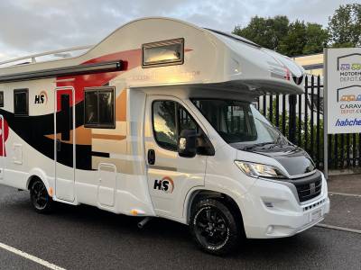 Rimor Super Brig 687 Race Van : 3500kg : 4-berth/4-belt : Large sports garage  
