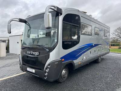 Carthago M-Liner Classic 67 For Sale, Auto Levelling, Island Bed, Hab Air Con