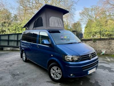 Volkswagen VW T5 Highline 4 Berth Pop Top Campervan For Sale 