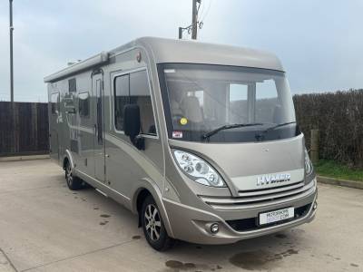 Hymer Exsis I 588 Rear fixed bed & over cab bed 4 Berth 4 Belts 3500kg