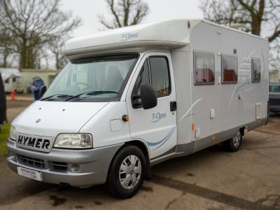 Hymer T Class T655 - Coach built 4 Berth 4 Seat Belts - Fixed Rear Bed 