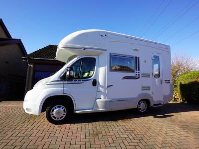 Auto-Sleepers Lancashire, 4-Berth, 4-Seatbelts, Over-cab Double Bed, End-kitchen