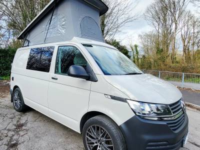 VW T6 pop top camper 2020 4 berth/belt T28 Dub Tend 21k 