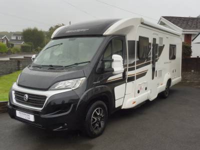 Swift Bessacarr 574 4 berth fixed single bed motorhome for sale