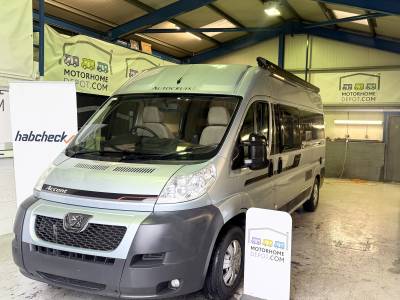 2014 Autocruise Accent 3 Berth 4 Travelling Belts Rear lounge