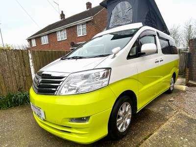 TOYOTA APLHARD POP-TOP AUTOMATIC CAMPER VAN CONVERSION for Sale