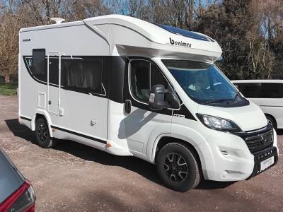 Benimar Mileo 202 4 berth, 4 seat 6 metre Motorhome, 12 month warranty