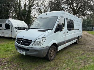 MERCEDES BENZ 313 CDI XLWB SOLAR INVERTER 