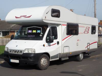 2006 56 Hymer C644 Classic 6 berth 6 seatbelt motorhome