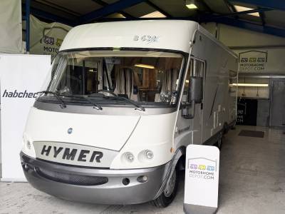 2004 Hymer B634 4 Berth 2 Travelling Belts Rear Lounge