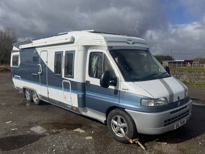 Hobby 760 4 Berth 3 Travel Seat Rear Fixed Bed Motorhome For Sale