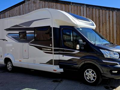 Swift Voyager 594 motorhome 2023 (72) 6k 7.8m 3500kgs 4 berth/belts