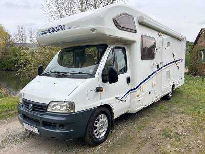 Lunar Roadstar 786 For Sale, 6 Berth 6 Belts, Fixed Bed, Habitation Checked