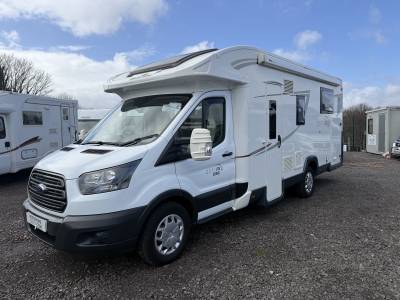 RollerTeam Zefiro 5 Berth Rear Fixed Island Bedroom 2018 Motorhome For Sale 