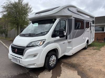 2022 6 Berth 6 Belt RollerTeam Autoroller 707 Drop Down Bed Motorhome For Sale
