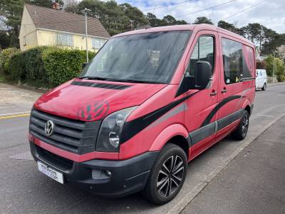 VW Crafter SWB 6 Belt 3 Berth Rock Bed Bunk Beds New Engine 102k 2013