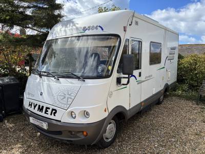 2002 Hymer B584 3 Berth 3 Belt Left hand drive Motorhome for sale