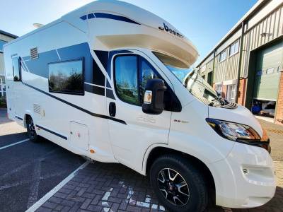 Benimar Mileo 286 motorhome 2019 4 berth/belts 9k miles 6.95m 3500kgs