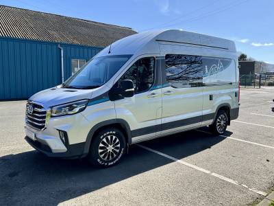 Maxus Deliver 9 campervan, 2023, 2 berth, rear garage for sale