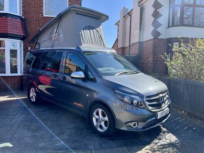 Devon Vitesse, 4 berth, 4 belted seats, automatic Mercedes campervan for sale